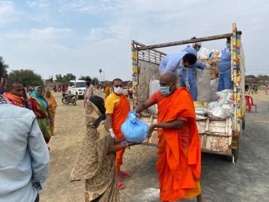 COVID-19 Relief Services, Buddhagaya